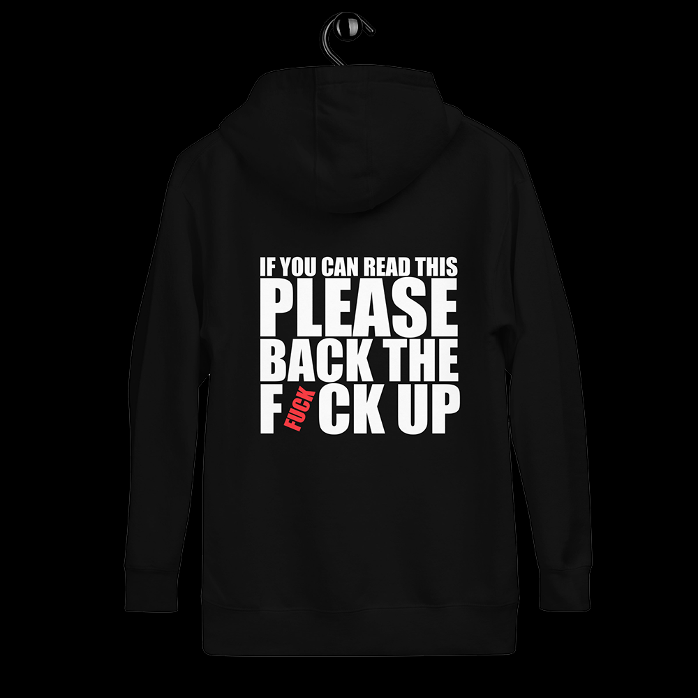 Original Back The Fuck Up Sweater – 6Foot4Honda