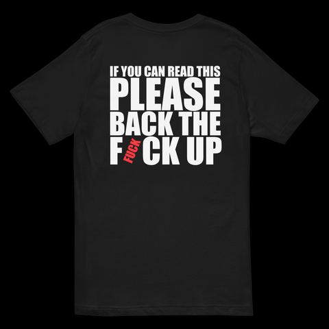 Women's Back The Fuck Up V-Neck