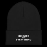 Bike Life Over Everything Cuffed Beanie