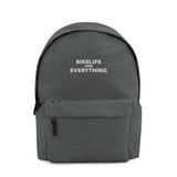 Bike Life Over Everything Backpack (Embroidered)